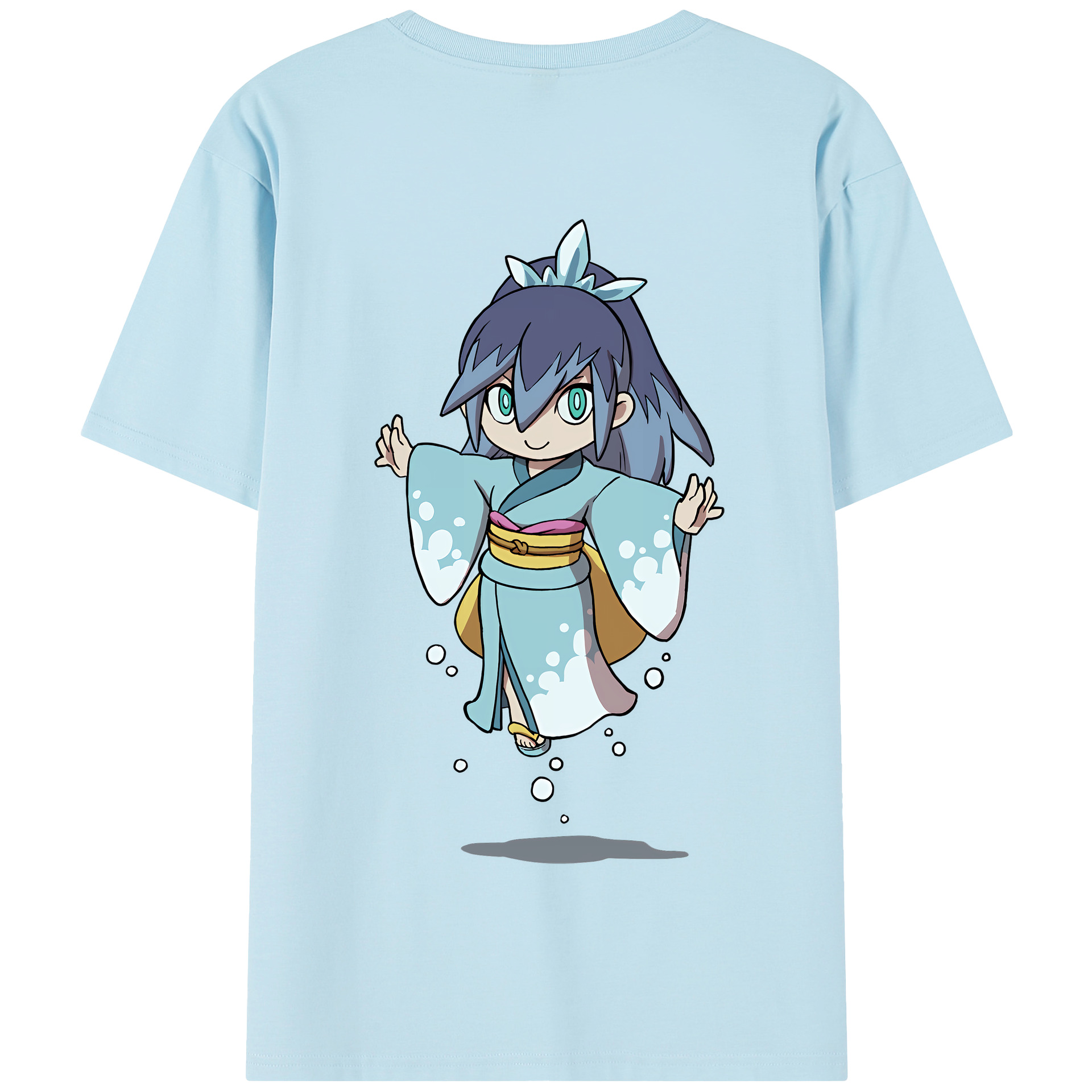 （画像用） 妖怪ウォッチ Yo-kai Watch 綿100％半袖Tシャツ（背面プリント）